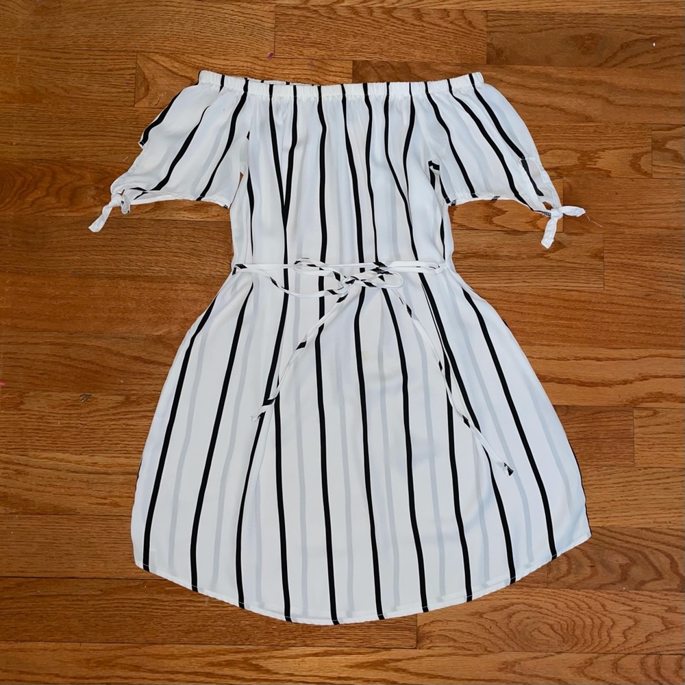 Off the shoulder dress
